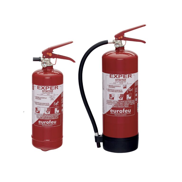 Extincteurs « EXPER » Pression permanente – Poudre ABC