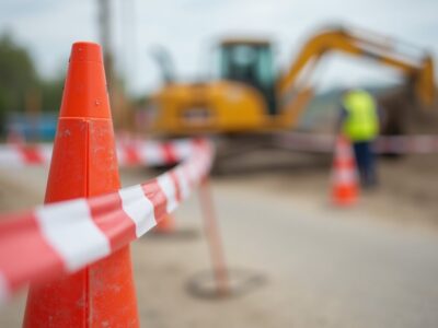 Signalisation de chantier temporaire